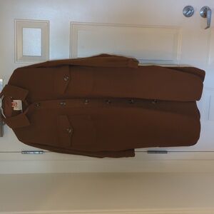 RD Style Long Brown Shacket